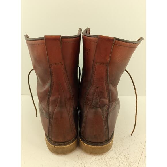 Vintage Red Wing Irish Setter Sport Boot USA Men's Moc Toe Work Boots See Desc - Picture 5 of 16